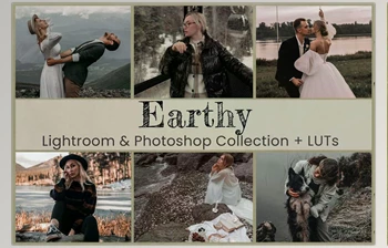 Download Earthy Lightroom Photoshop <span class='badge badge-warning'>LUTs</span> CreativeMarket - 6829795