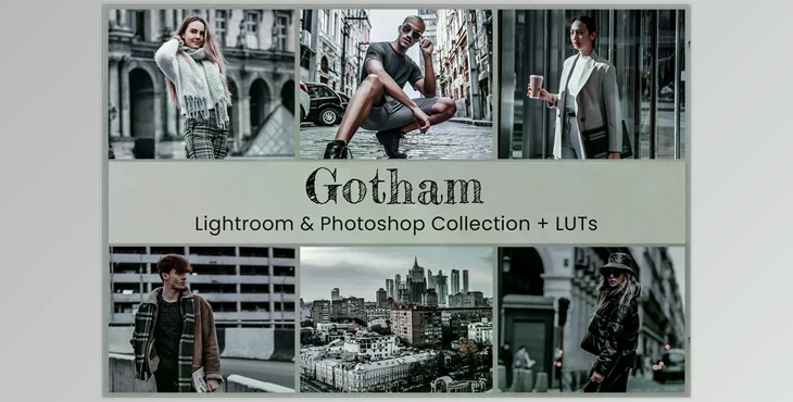 Download Gotham Photo Filters LUTs Mobile CreativeMarket - 6819684