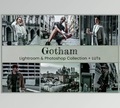 Download Gotham Photo Filters LUTs Mobile CreativeMarket - 6819684