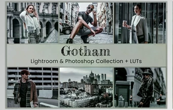 Download Gotham <span class='badge badge-warning'>Photo</span> Filters LUTs Mobile CreativeMarket - 6819684