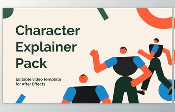 Download Explainer 2D <span class='badge badge-warning'>Character</span> <span class='badge badge-warning'>Animation</span> Pack 35544084 Videohive