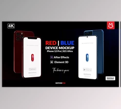 Download Mobile App Mockup | Phone 12 & S21 Ultra | E3D (Videohive 33910020) - AE Project