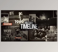 Download History Timeline Slideshow (Videohive 31658992) - AE Project