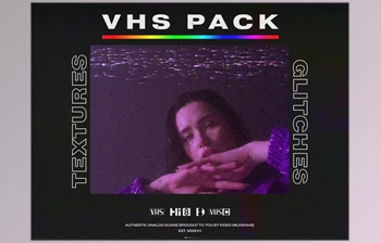 Download Austin Newman – <span class='badge badge-warning'>VHS</span> Glitches and <span class='badge badge-warning'>Textures</span> Overlay Pack
