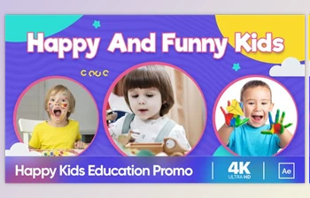 Download Happy <span class='badge badge-warning'>Kids</span> Education Promo (Videohive 34979617) - AE Project