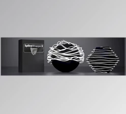 Download C4DZone – Spline Wrapper v3.0 For C4D R21-R25