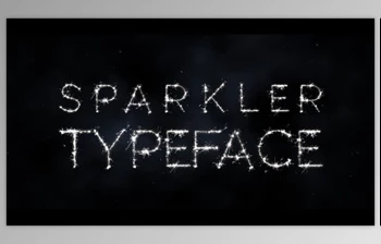 Download Sparkler <span class='badge badge-warning'>Typeface</span> (<span class='badge badge-warning'>Videohive</span> 34933538) - AE Project