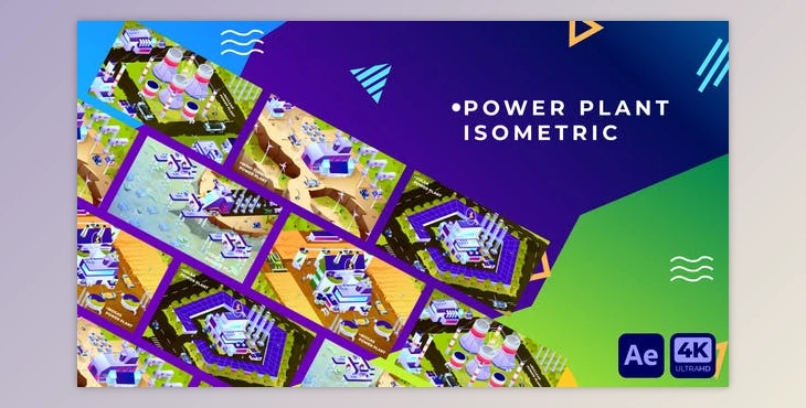 Download Power Plants Isometric | After Effects (Videohive 34932835) - AE Project