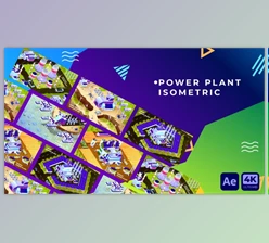 Download Power Plants Isometric | After Effects (Videohive 34932835) - AE Project
