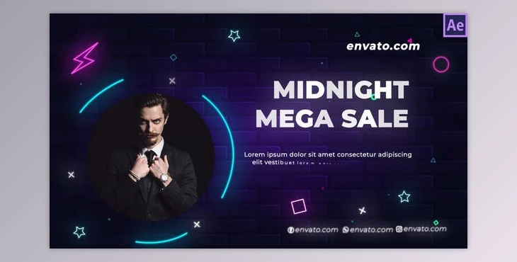 Download Super Cashback Fashion Sale(neon) (Videohive 34927019) - AE Project