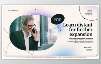 Download Online <span class='badge badge-warning'>Learning</span> Course Promo (Videohive 34913010) - AE Project