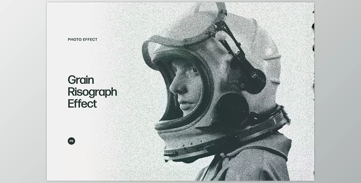 Download Grain Risograph Photo Effect - 6850382
