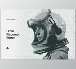 Download Grain Risograph Photo Effect - 6850382