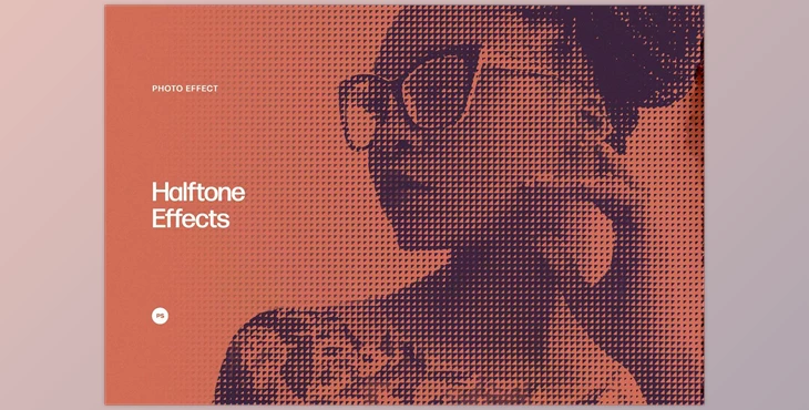 Download Halftone Pattern Photo Effects - 6850341