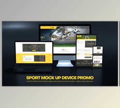 Download Sport Mockup Device Promo (Videohive 34745150) - AE Project
