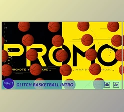 Download Glitch Basketball Intro (Videohive 34848943) - AE Project