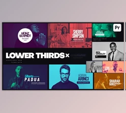 Download Lower Thirds X (Videohive 34817145)