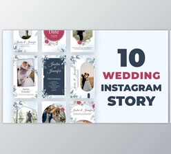 Download Wedding Instagram Story Pack Wedding Invitation (Videohive 34816124) - AE Project