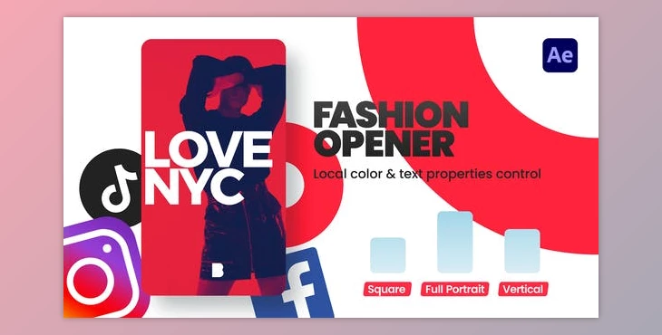 Download Instagram Fashion Opener (Videohive 35632927) - AE Project