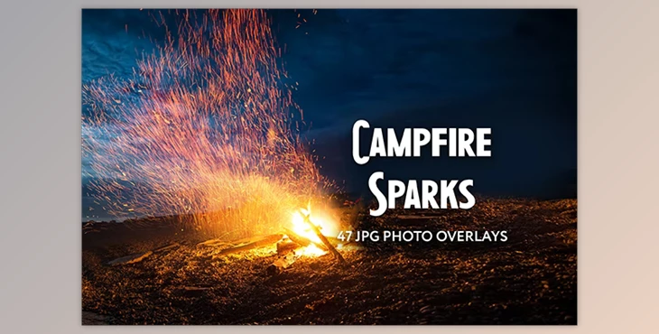 Download 47 Campfire Spark Photo Overlays GraphicRiver - 34818217