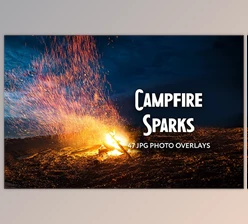 Download 47 Campfire Spark Photo Overlays GraphicRiver - 34818217