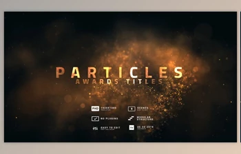 Download Particles | Awards Titles (Videohive <span class='badge badge-warning'>34613148</span>) - AE Project