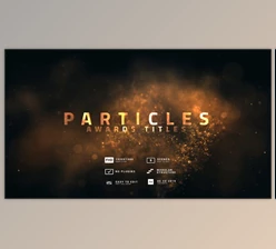 Download Particles | Awards Titles (Videohive 34613148) - AE Project