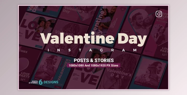 Download Valentine’s Day Instagram Ad V110 (Videohive 35660636) - AE Project