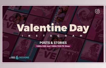 Download Valentine’s <span class='badge badge-warning'>Day</span> Instagram Ad V110 (Videohive 35660636) - AE Project