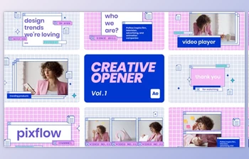 Download <span class='badge badge-warning'>Creative</span> Opener Vol 01 (Videohive 35752731) - AE Project