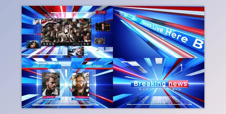 Download Breaking News Pack 02 (Videohive 34026631) - AE Project