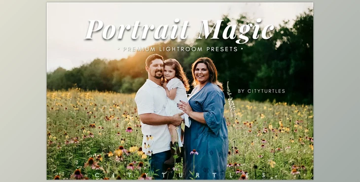 Download PORTRAIT MAGIC Lightroom Presets CreativeMarket - 6499511