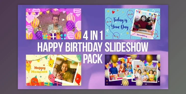 Download Happy Birthday Pack (videohive 35516455) - AE Project