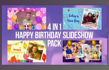 Download <span class='badge badge-warning'>Happy</span> Birthday Pack (videohive 35516455) - AE Project