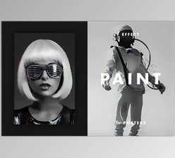 Download Paint Smudges Effect for Posters - 6878083