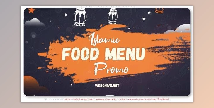Download Islamic Food Menu Promo (Videohive 35762387) - AE Project