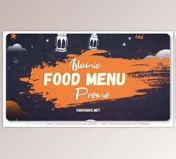 Download Islamic Food Menu Promo (Videohive 35762387) - AE Project