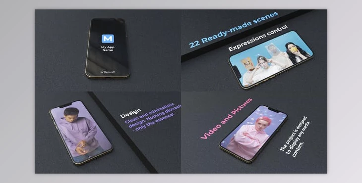 Download Phone 13 App Promo Mockup (Videohive 35786493) - AE Project