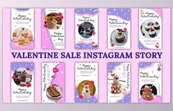 Download <span class='badge badge-warning'>Bakery</span> Valentine Day Sale Story (Videohive 35759093) - AE Project