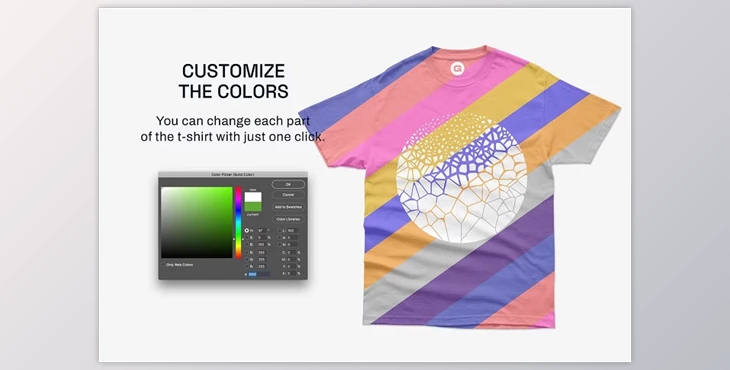 Download Alstyle Apparel 1301 T-Shirt Mockups