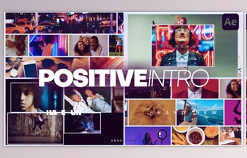 Download Positive <span class='badge badge-warning'>Intro</span> (<span class='badge badge-warning'>Videohive</span> 34766412) - AE Project