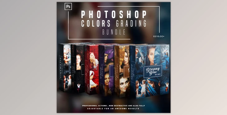 Download Photoshop Colors Grading – Bundle – Photoshop Actions GraphicRiver - 34098364