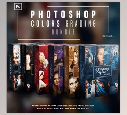 Download Photoshop Colors Grading – Bundle – Photoshop Actions GraphicRiver - 34098364
