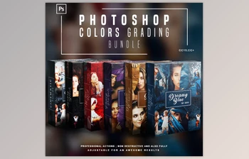 Download Photoshop Colors Grading – <span class='badge badge-warning'>Bundle</span> – Photoshop <span class='badge badge-warning'>Actions</span> GraphicRiver - 34098364