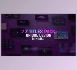 Download 77 Titles Pack (Videohive 31167937) - AE Project