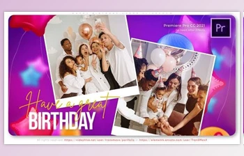 Download Happy Birthday <span class='badge badge-warning'>Cards</span> Slideshow (Videohive 35593054)