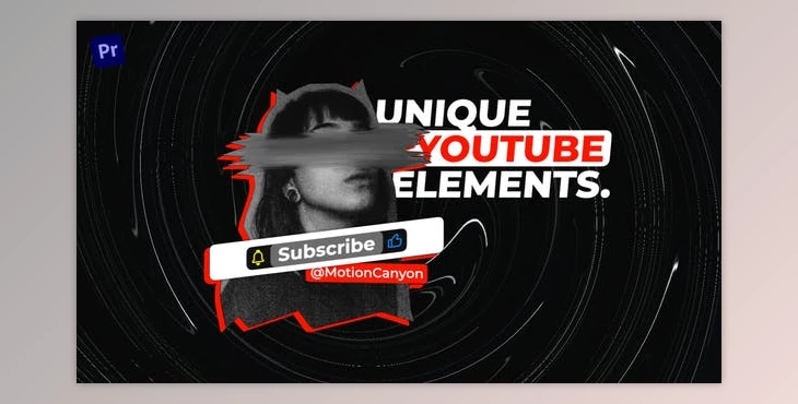 Download Unique YouTube Elements (Videohive 35557206) - PR Project