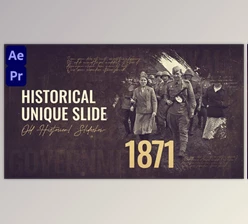 Download Historical Timeline Slideshow || Brush Slideshow (MOGRT) (Videohive 373440459) - PR Project