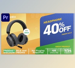 Download Product Sale and Discount Promotion v2 MOGRT (Videohive 35604813) - PR Project