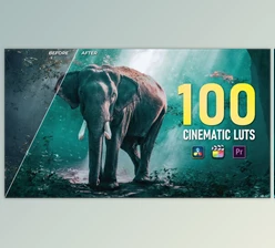 Download 100 Cinematic LUTs Color Grading (Videohive 35390122) - PR Project